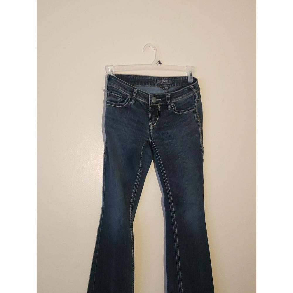 Women's Silver Jeans Co., Aiko Bootcut, W27/L31, Dark Blue